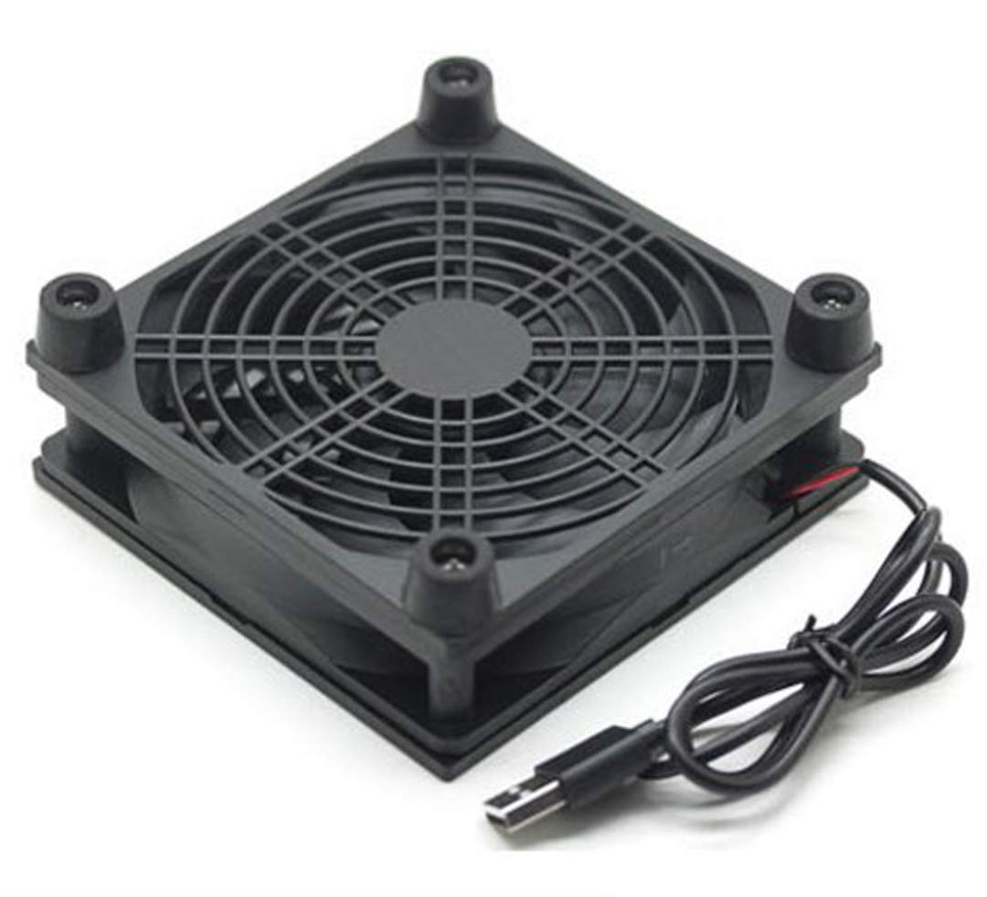 Amazon | 無線・有線LANルーター 冷却ファン USB冷却ファン